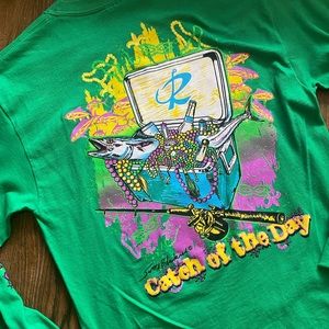 NEW Rip A Lip Long Sleeve Mardi Gras Tee